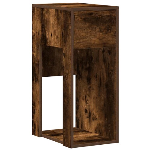 Tower stalak za računalo s ladicom boja hrasta 30x44x74 cm - NOVO