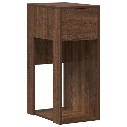 Tower stalak za računalo s ladicom boja hrasta 30x44x74 cm - NOVO