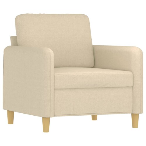 Fotelja krem 60 cm Tkanina - NOVO