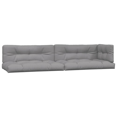 5-dijelna set vrtnih sofa od paleta s jastucima od drva bagrema - NOVO