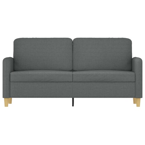 Dvosjed od tkanine tamnosivi 140 cm - NOVO