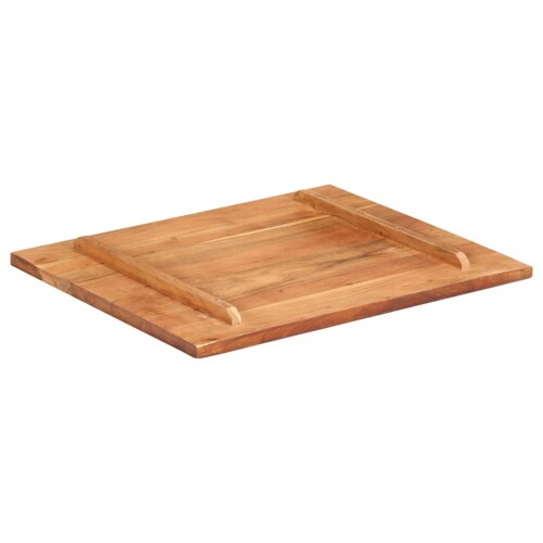 Stolna ploča od masivnog drva bagrema 25 - 27 mm 60 x 70 cm - NOVO