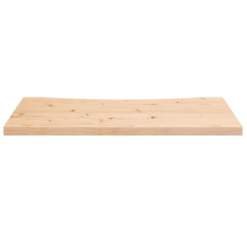 Ploča za radni stol 80 x 40 x 2,5 cm od masivne borovine - NOVO