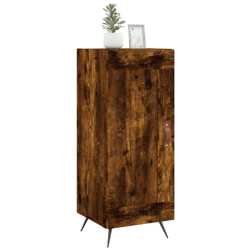 Komoda boja dimljenog hrasta 34,5x34x90 cm konstruirano drvo - NOVO