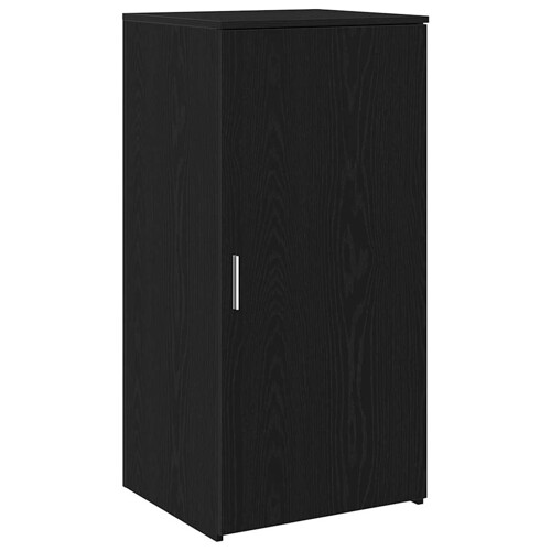 Omarić za pohranu crni 50x45x103,5 cm konstruirano drvo - NOVO