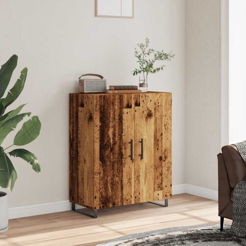 Komoda boja starog drva 69,5x34x90 cm konstruiranog drva - NOVO