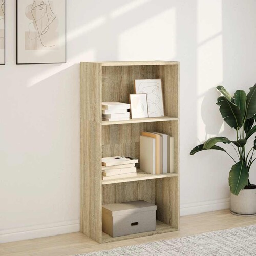 Regal za knjige boja hrasta 60x30x114 cm od konstruiranog drva - NOVO