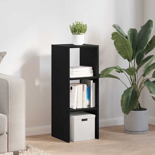 Regal za knjige složive 30x30x80 cm konstruiranog drvo - NOVO