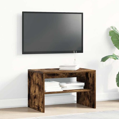TV ormarić dimljeni hrast 60x40x40 cm konstruirano drvo - NOVO