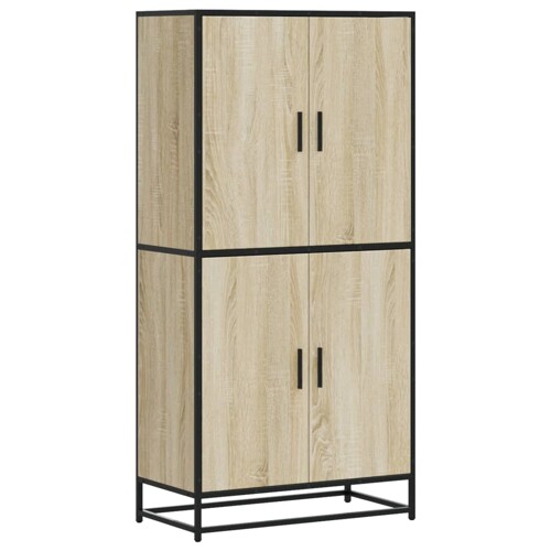 Visoka ploča sonoma hrast 68x35x139 cm konstruirano drvo - NOVO