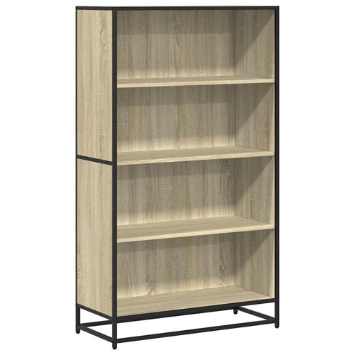 Polica za knjige sonoma hrast 80,5x35x139 cm izrađeno drvo - NOVO