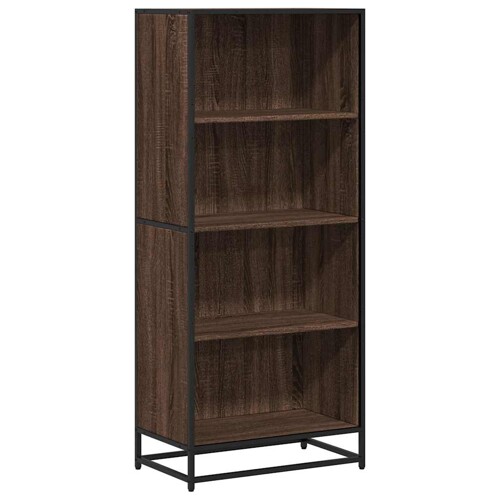 Polica za knjige smeđi hrast 60x35x139 cm izrađeno drvo - NOVO