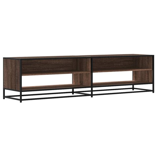 TV ormarić smeđi hrast 180,5x40x46 cm konstruirano drvo - NOVO
