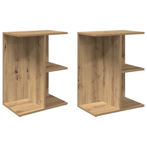 Noćni ormarići 2 kom artisan hrast 46,5x29x61 cm - NOVO