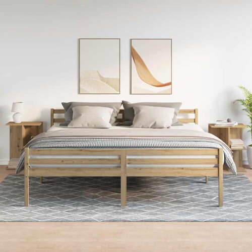 Noćni ormarići 2 kom artisan hrast 46,5x29x61 cm - NOVO