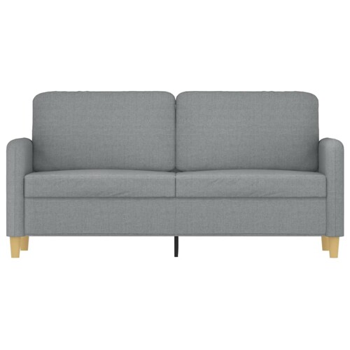 Dvosjed od tkanine svjetlosivi 140 cm - NOVO