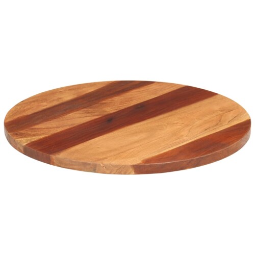 Stolna ploča od masivnog drva bagrema okrugla 25 - 27 mm 60 cm - NOVO