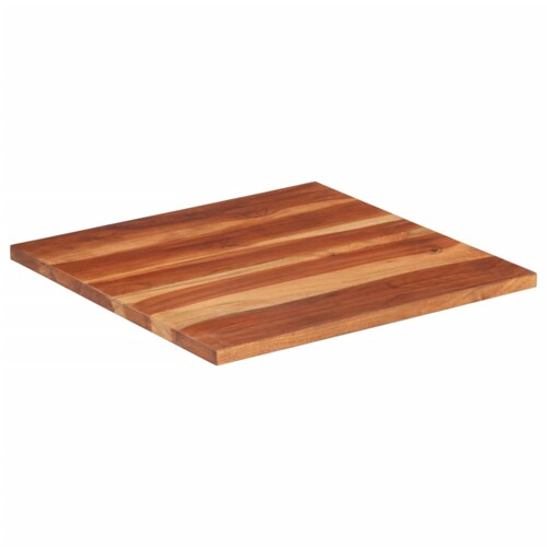 Stolna ploča od masivnog drva bagrema 25 - 27 mm 60 x 60 cm - NOVO