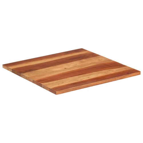 Stolna ploča od masivnog drva bagrema 25 - 27 mm 70 x 70 cm - NOVO