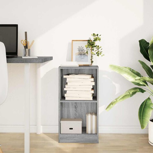 Regal za knjige boja hrasta 40x24x76 cm konstruirano drvo - NOVO