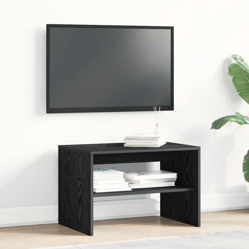 TV ormarić crni hrast 60x40x40 cm konstruirano drvo - NOVO