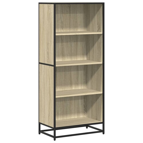 Polica za knjige sonoma hrast 60x35x139 cm konstruirano drvo - NOVO