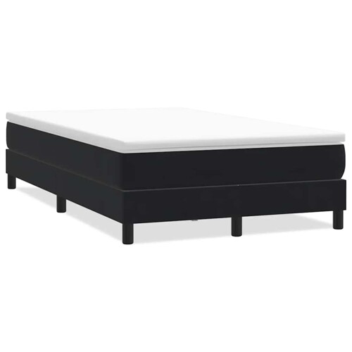 Box Spring krevet bez madraca crni 120x210 cm samt - NOVO