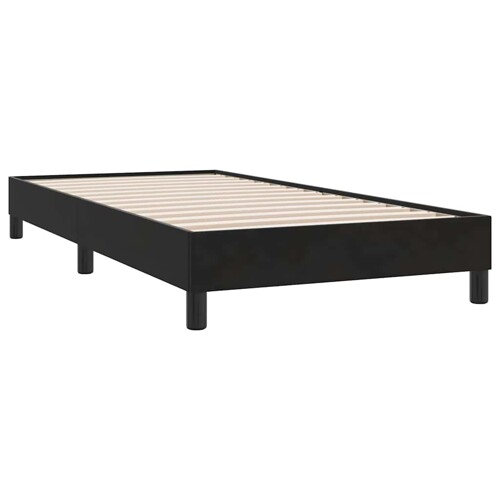 Box Spring krevet bez madraca crni 90x210 cm samt - NOVO