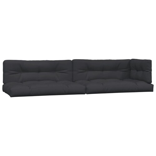 5-dijelna set vrtnih sofa od paleta s jastucima od drva bagrema - NOVO