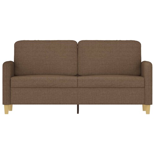 Dvosjed od tkanine smeđi 140 cm - NOVO