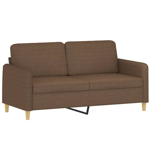 Dvosjed od tkanine smeđi 140 cm - NOVO