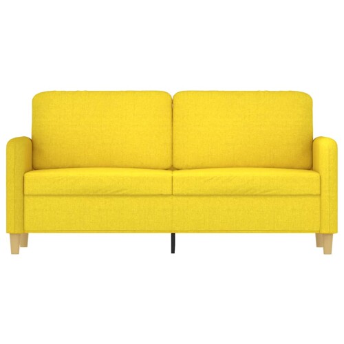 Dvosjed od tkanine svjetložuti 140 cm - NOVO