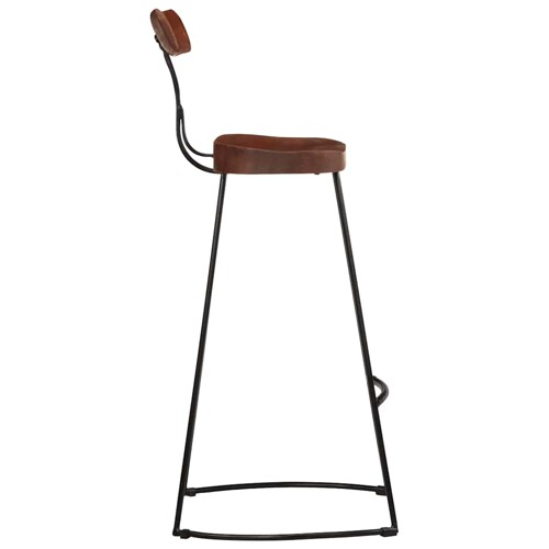 Barski stolci 2 kom 49x43x103 cm masivnog drva manga - NOVO