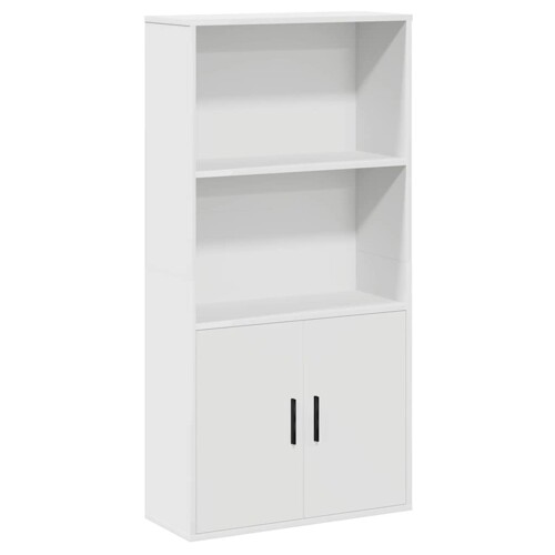 Regal za knjige bijeli 60x24x120 cm od konstruiranog drva - NOVO