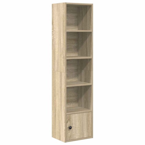 Regal za knjige boja hrasta 31x24x127 cm od konstruiranog drva - NOVO