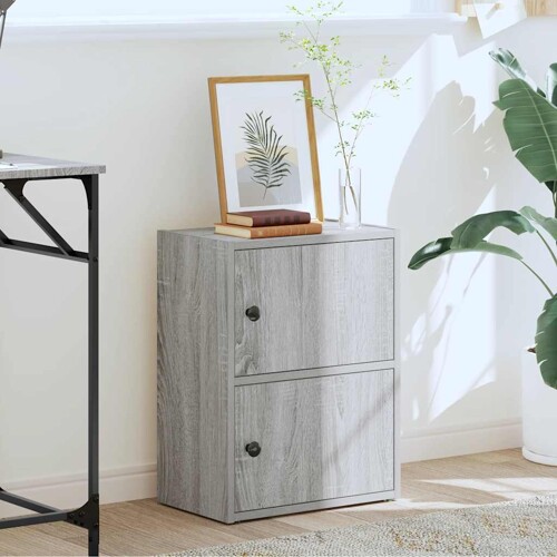 Regal za knjige boja hrasta 40x24x52 cm konstruirano drvo - NOVO