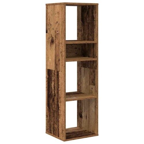 Ormarić za knjige boja drva 34x31x112 cm konstruirano drvo - NOVO