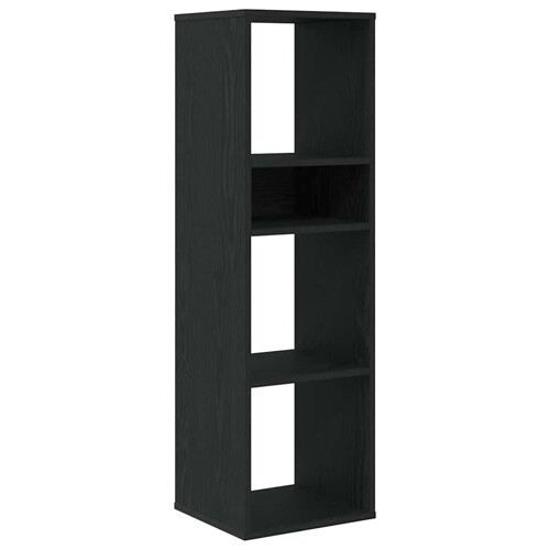 Ormarić za knjige crni 34x31x112 cm od konstruiranog drva - NOVO