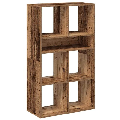 Ormarić za knjige boja drva 66x31x112 cm konstruirano drvo - NOVO