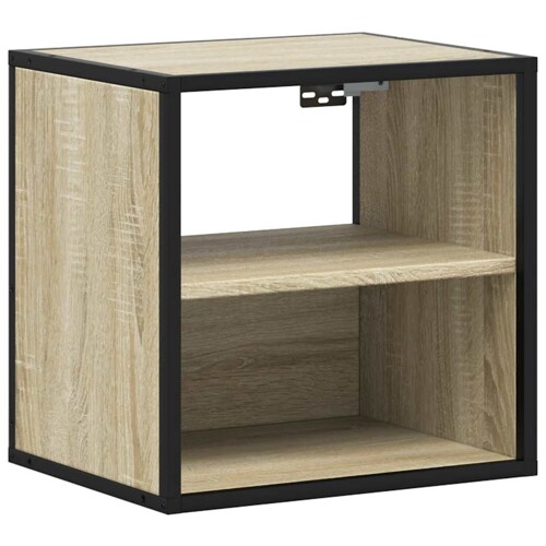 Zidni noćni ormarić sonoma hrast 40x31x39,5 cm - NOVO