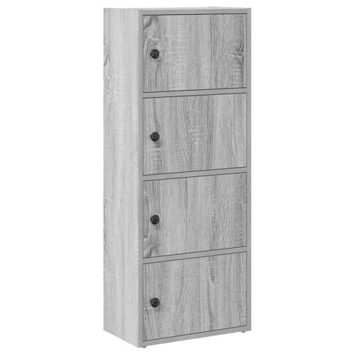 Regal za knjige boja hrasta 40x24x102 cm konstruirano drvo - NOVO