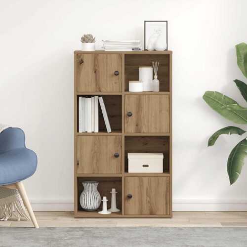 Regal za knjige boja hrasta 60x24x101,5 cm konstruirano drvo - NOVO