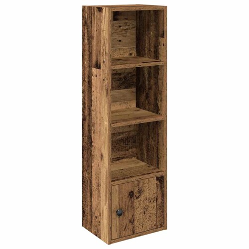 Regal za knjige boja starog drva 31x24x102 cm drveni - NOVO