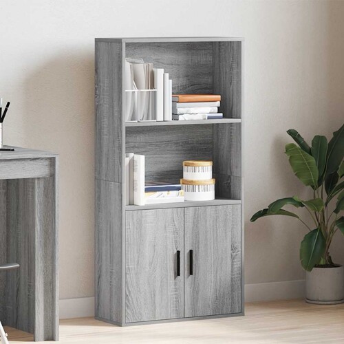 Regal za knjige boja hrasta 60x24x120 cm konstruirano drvo - NOVO