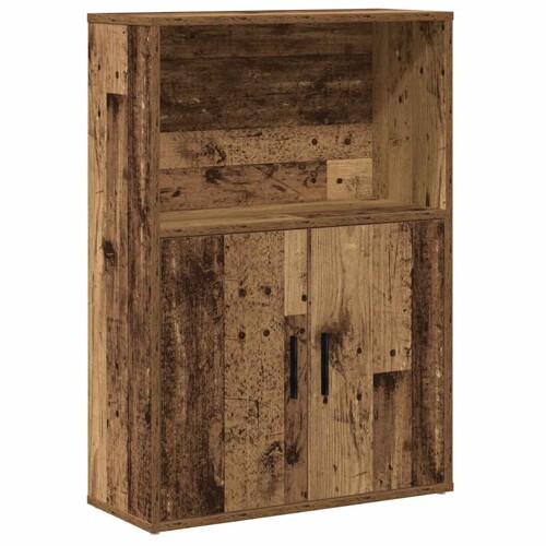 Regal za knjige boja starog drva 60x24x85 cm konstruirano drvo - NOVO