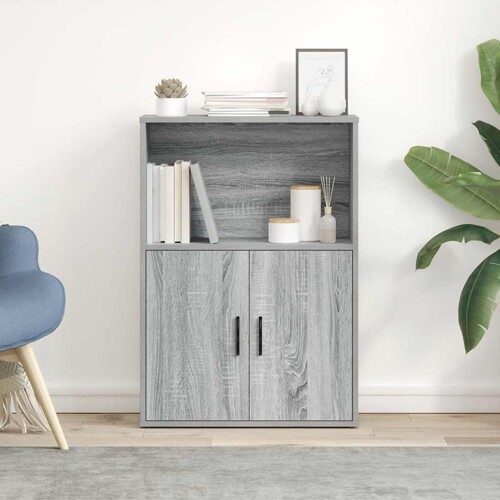 Regal za knjige boja hrasta 60x24x85 cm konstruirano drvo - NOVO