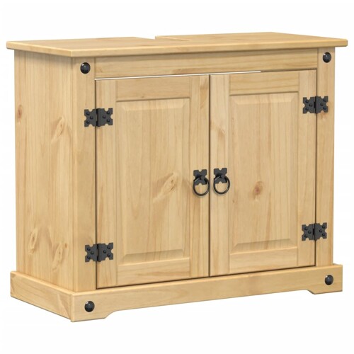 Kupaonski ormarić za umivaonik Corona 73x33x60 cm od borovine - NOVO
