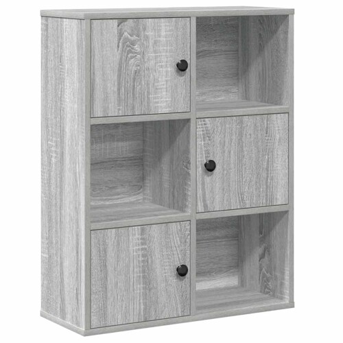 Regal za knjige boja hrasta 60x24x76,5 cm konstruirano drvo - NOVO