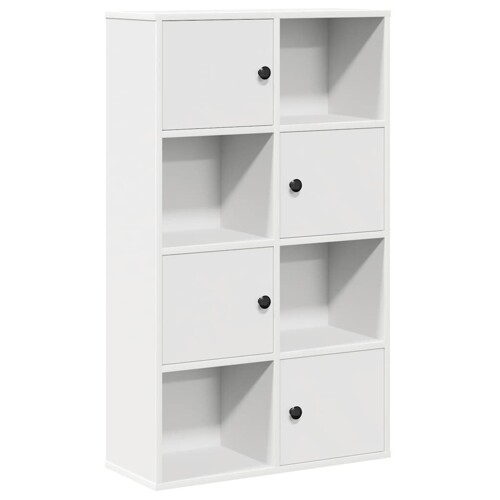 Regal za knjige bijeli 60x24x101,5 cm konstruirano drvo - NOVO