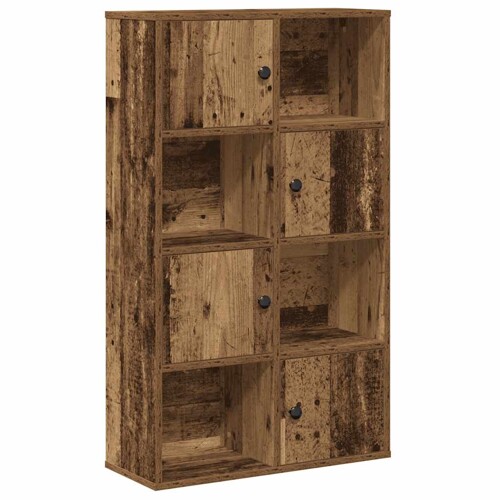 Regal za knjige boja starog drva 60x24x101,5 cm drveni - NOVO